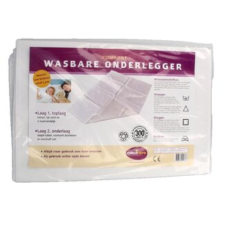 Comfort Wasbare onderlegger 95 x 70cm 1 Stuks
