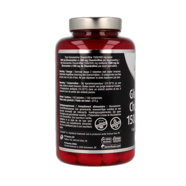 Glucosamine chondroïtine 150 comprimés
