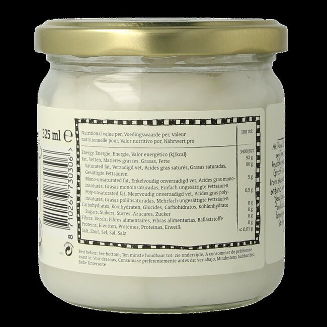 Crème de cuisson à la noix de coco extra vierge bio 325 ml