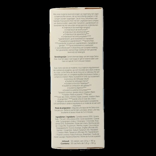 Sachets de thé détox 50 sachets