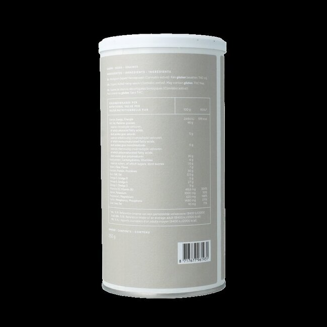 Graines de chanvre décortiquées bio 250 g