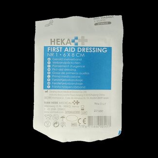 Heka Snelverband nr. 1 6 x 8 cm steriel 1 Stuks