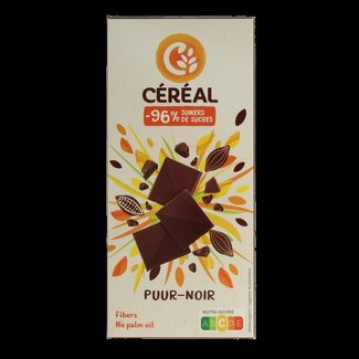 Cereal Tablette chocolat noir au maltitol 80 g