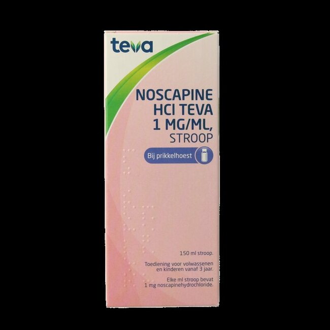 Noscapine siroop HCL 150 Milliliter