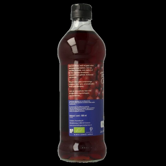 Concentré de jus de canneberge bio 500 ml