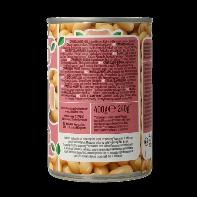 Witte bonen bio 400 Gram