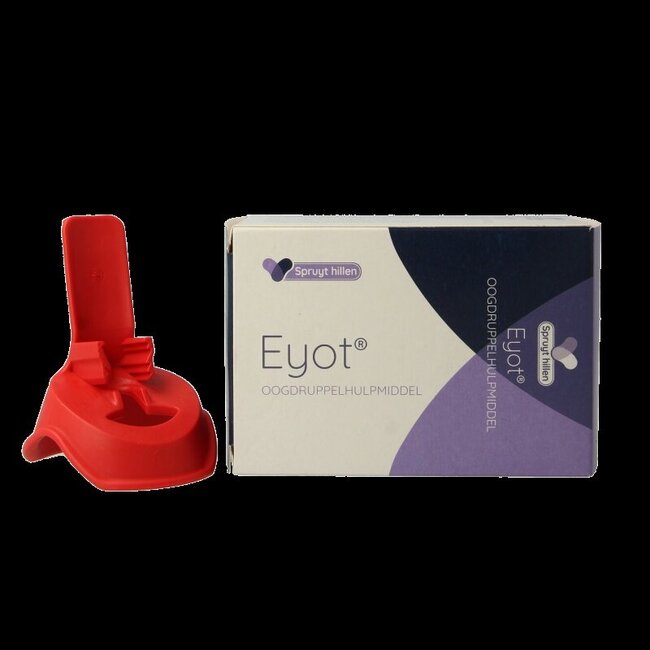 Rood oogdruppel hulpmiddel 1 Stuks