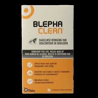 Blephaclean Kompressen 20 Stuks