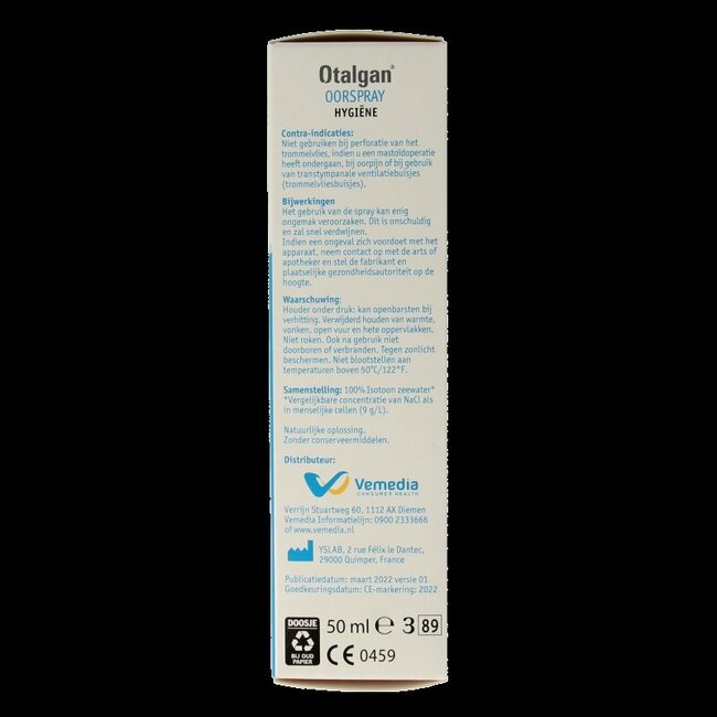 Spray auriculaire 50 millilitres