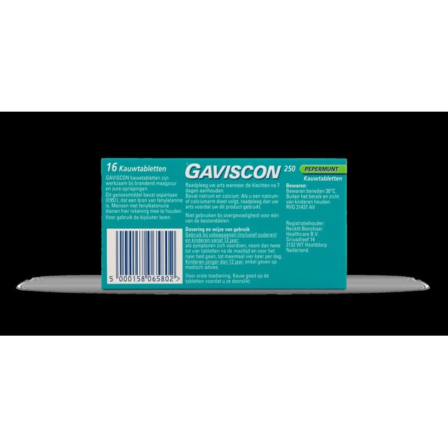 Menthe 250 16 Comprimés