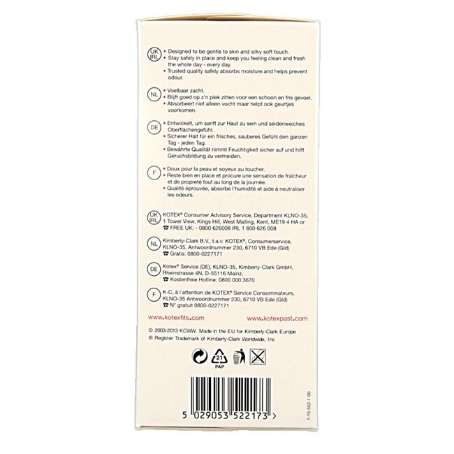 Inlegkruisjes normaal 35 Stuks