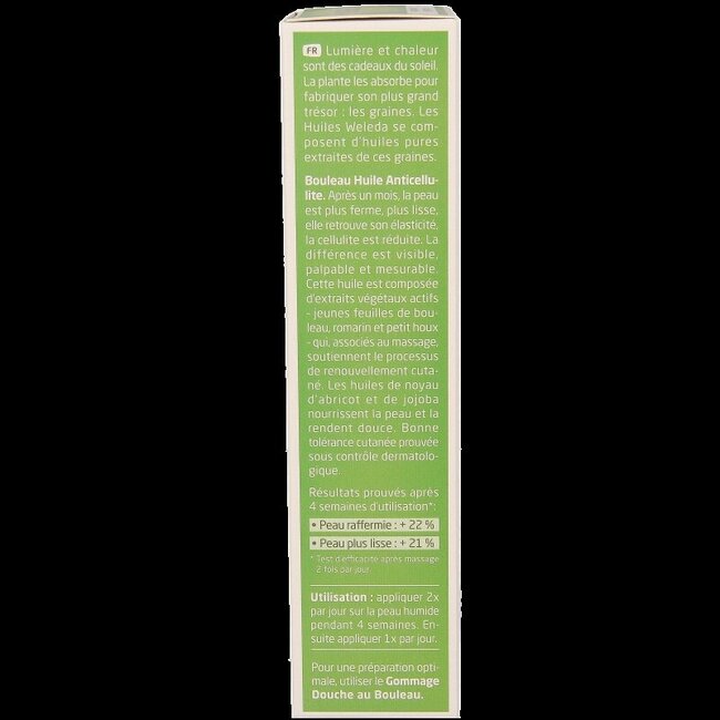 Huile de bouleau anti-cellulite 100 ml