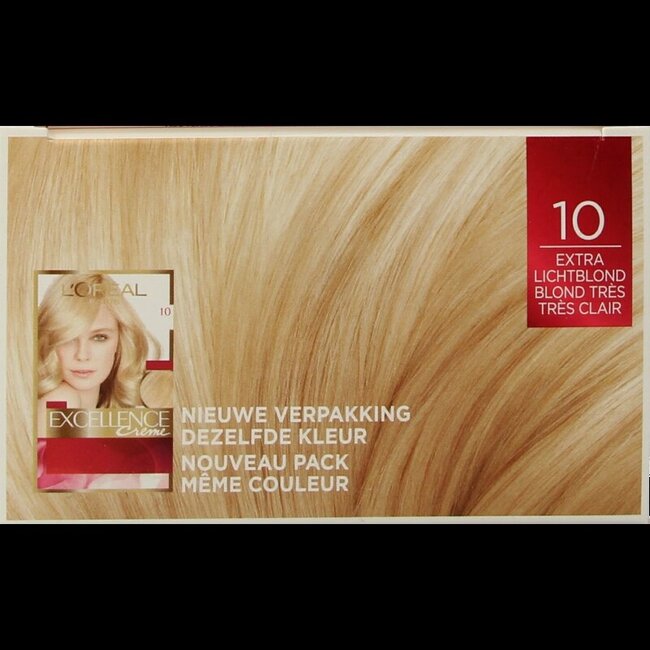 Excellence 10 Blond très très clair 1 kit