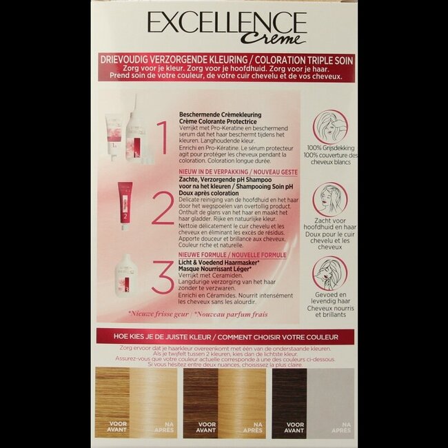Excellence 10 Extra lichtblond 1 Set