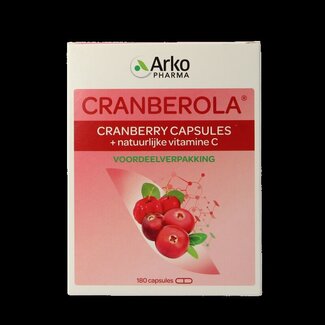 Cranberola Cranberry capsules 180 Vegetarische capsules