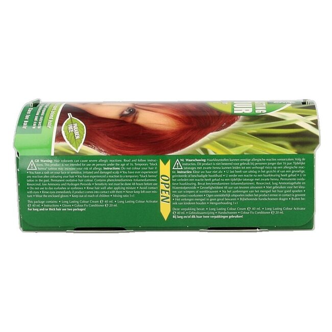 Long lasting colour 7.46 copper red 100 Milliliter