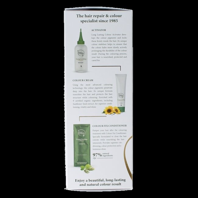 Coloration longue durée 7 blond moyen 100 ml