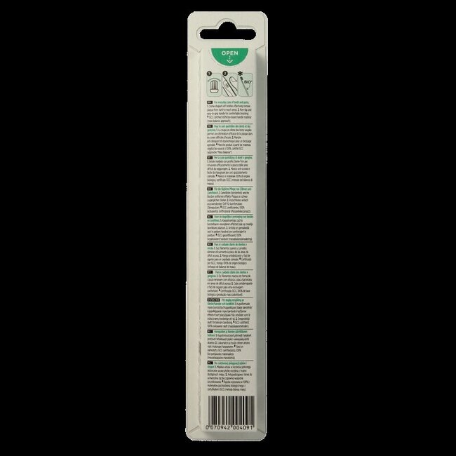 Tandenborstel classic soft middelgrote kop 1 Stuks