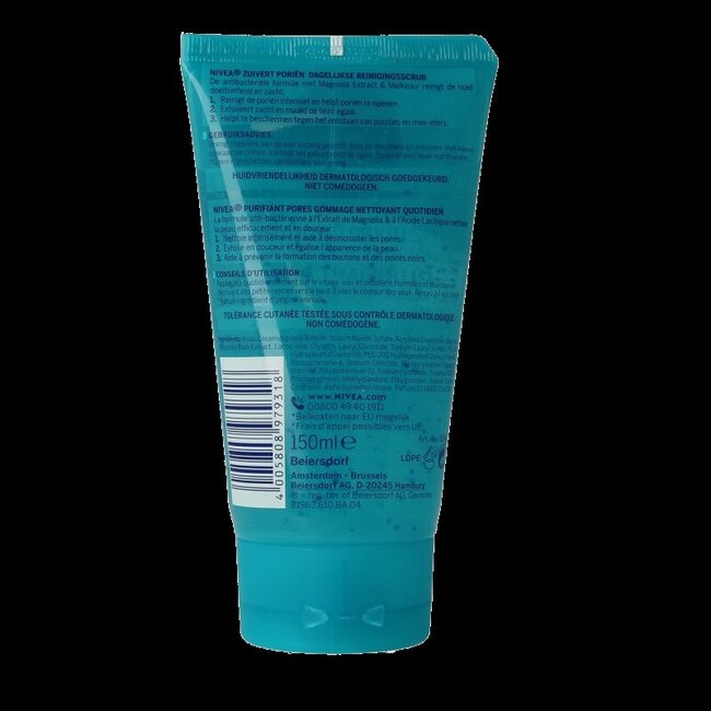SOS gommage nettoyant quotidien purifiant pores 150 ml