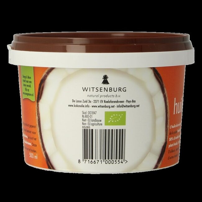 Kokosolie extra virgin bio 500 Milliliter