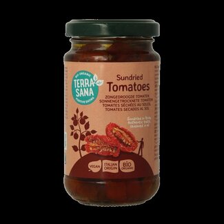 TerraSana Tomaten zongedroogd in olijfolie bio 180 Gram