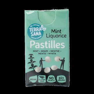 TerraSana Droppastilles mint bio 25 Gram