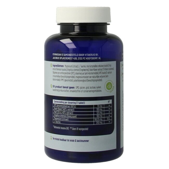 Feminosan Overgang complex oa Rode klaver & Hop 90 Tabletten