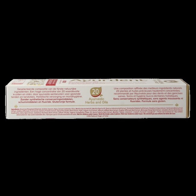Dentifrice Ayurdent classique 75 ml