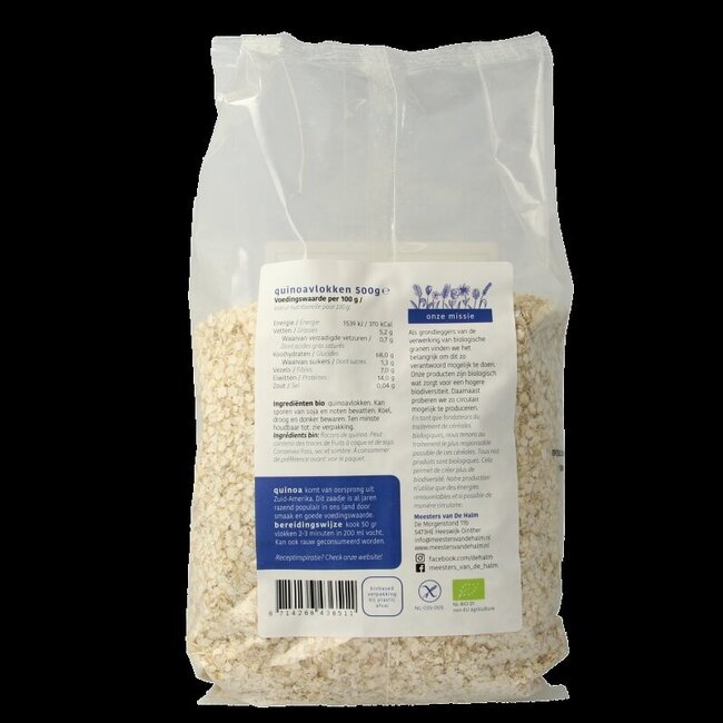 Flocons de quinoa bio 500 g