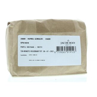 Jacob Hooy Cônes de houblon moulus 250 g