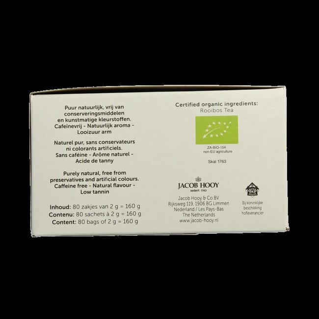 Thé Rooibos bio 80 sachets