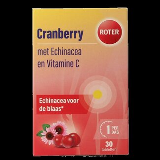 Roter Cranberry vitamine C & échinacée 30 comprimés