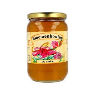 De Imker Bloemenhoning vloeibaar 900 Gram
