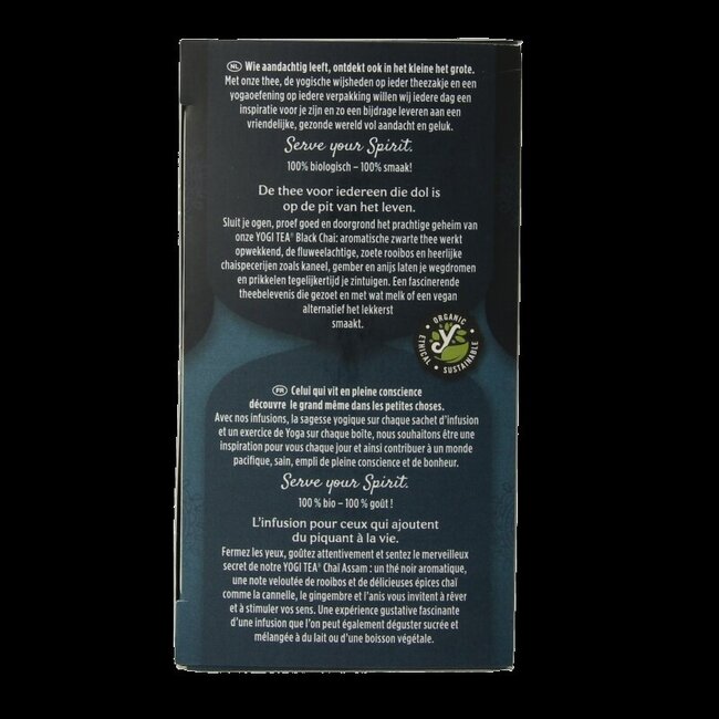 Black chai bio 17 sachets