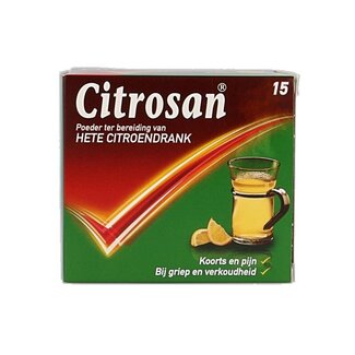 Citrosan Boisson chaude au citron 15 sachets