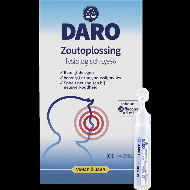 Sérum physiologique pour enfant 5 ml 10 ampoules