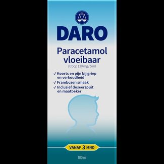 Paracetamol vloeibaar 100 Milliliter