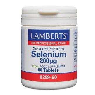 Lamberts Selenium 200mcg 60 Tabletten