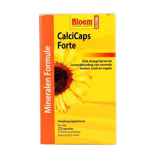 Bloem Calcicaps forte huid/bot/nagels 45 Capsules
