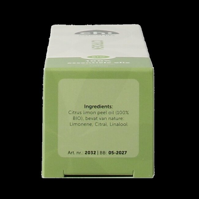 Huile essentielle de citron bio 10 ml