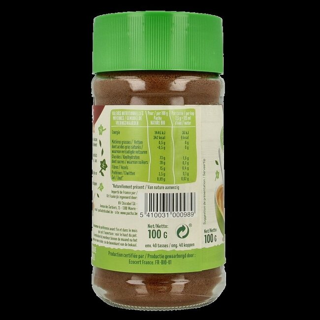 Chicorée soluble bio 100 g