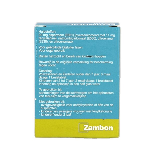 Bruistablet 200mg 20 Bruistabletten