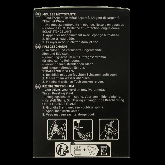 Silver foam multimetal 185 Gram