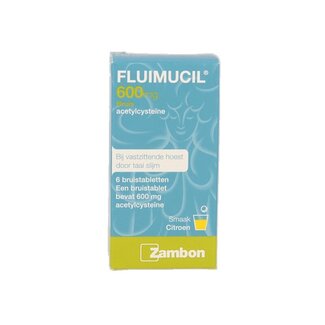Fluimucil Comprimé effervescent 600 mg 6 comprimés