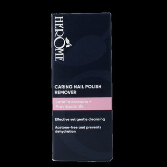 Herome Caring nailpolish remover 120 Milliliter