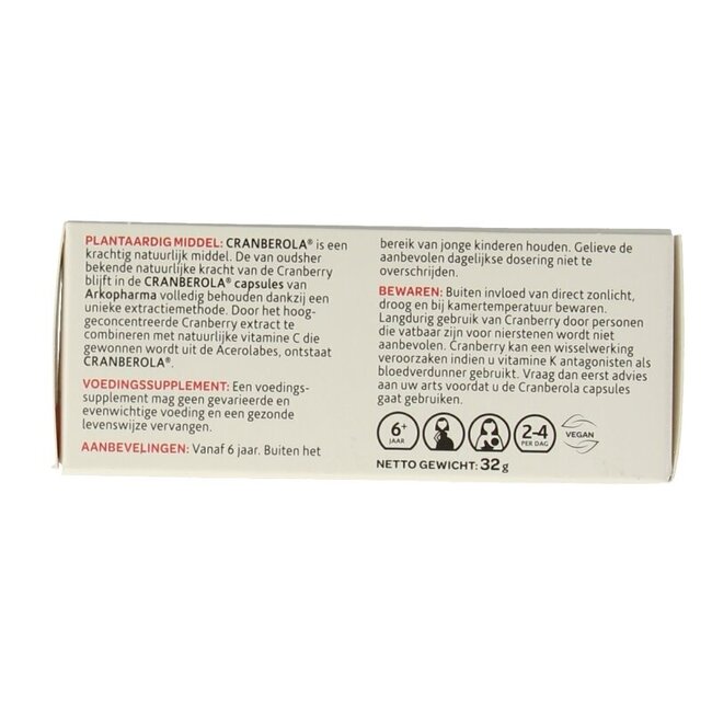 Gélules de Canneberge 60 Gélules