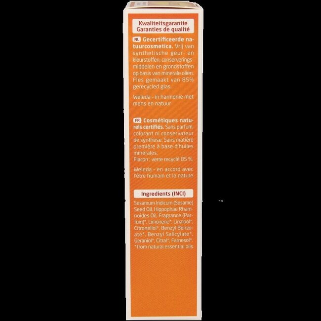 Huile revitalisante à l'argousier 100 ml