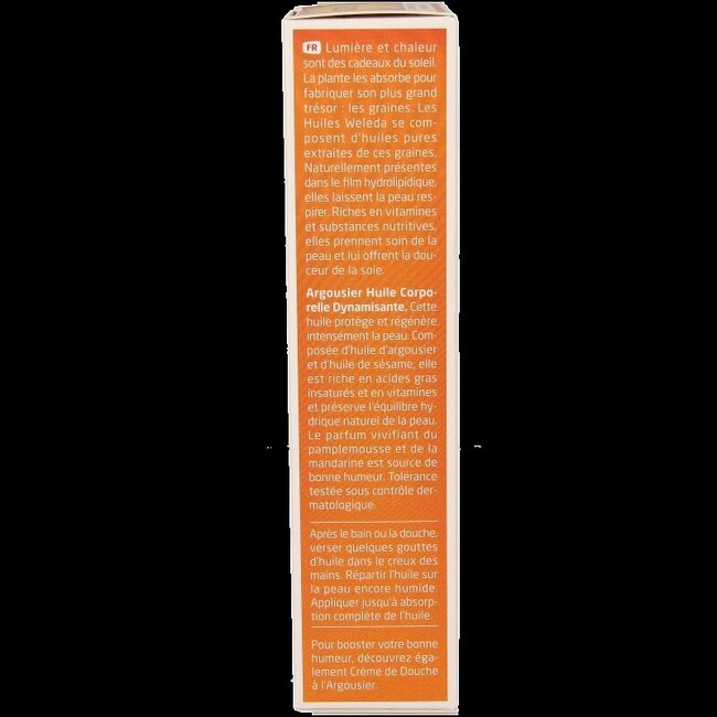 Duindoorn vitaliserende body olie 100 Milliliter