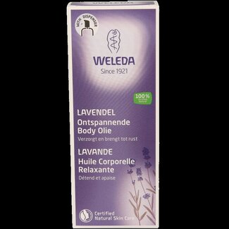 Lavendel ontspannende body olie 100 Milliliter