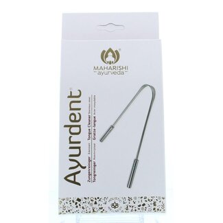 Maharishi Ayurv Gratte-langue en acier inoxydable 1 pièce